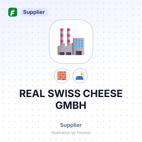 REAL SWISS CHEESE GMBH – summary card, no photo uploaded yet