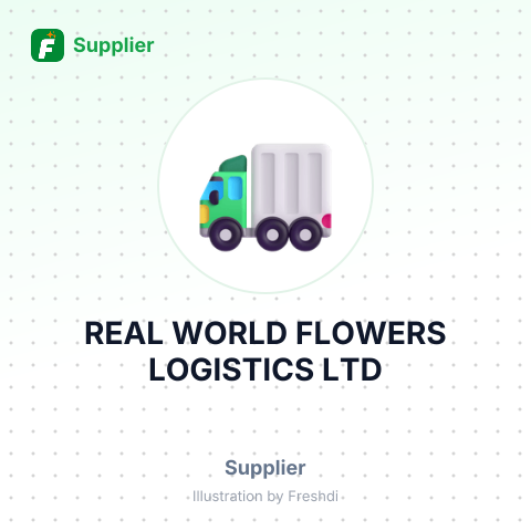 REAL WORLD FLOWERS LOGISTICS LTD – summary card, no photo uploaded yet