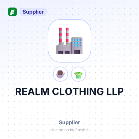 REALM CLOTHING LLP – summary card, no photo uploaded yet
