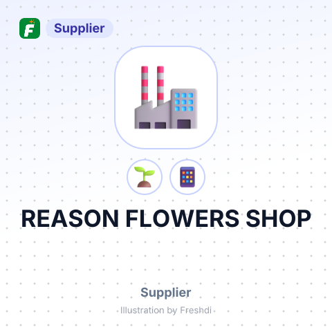 REASON FLOWERS SHOP – summary card, no photo uploaded yet