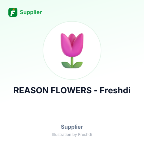 REASON FLOWERS – summary card, no photo uploaded yet