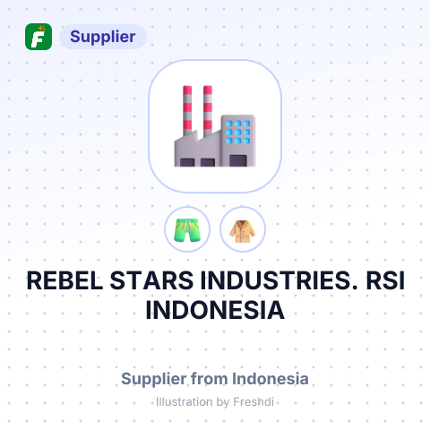 REBEL STARS INDUSTRIES. RSI INDONESIA – summary card, no photo uploaded yet