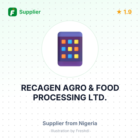 RECAGEN AGRO & FOOD PROCESSING LTD. – summary card, no photo uploaded yet