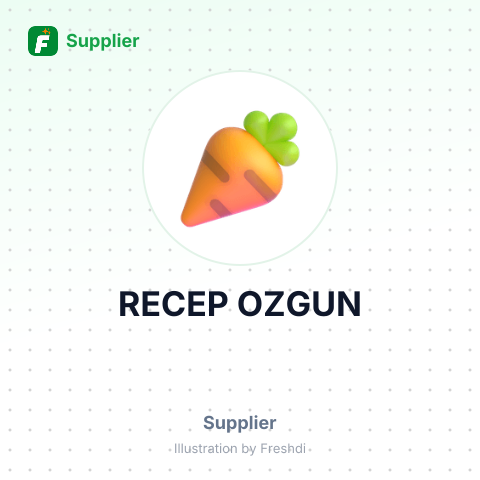 RECEP OZGUN – summary card, no photo uploaded yet