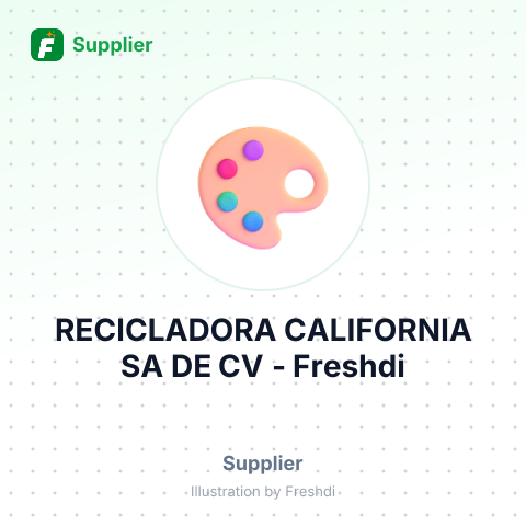 RECICLADORA CALIFORNIA SA DE CV – summary card, no photo uploaded yet