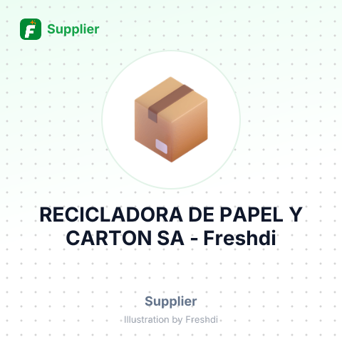 RECICLADORA DE PAPEL Y CARTON SA – summary card, no photo uploaded yet