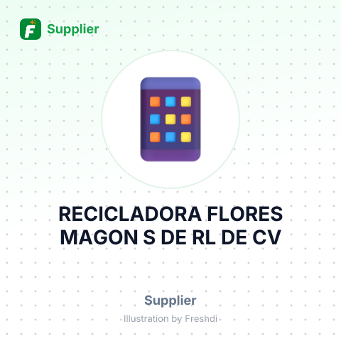 RECICLADORA FLORES MAGON S DE RL DE CV – summary card, no photo uploaded yet