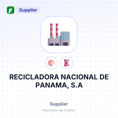 RECICLADORA NACIONAL DE PANAMA, S.A – summary card, no photo uploaded yet