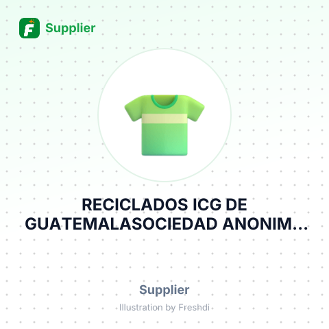RECICLADOS ICG DE GUATEMALASOCIEDAD ANONIMA – summary card, no photo uploaded yet