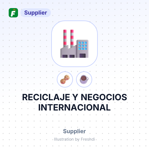 RECICLAJE Y NEGOCIOS INTERNACIONAL – summary card, no photo uploaded yet