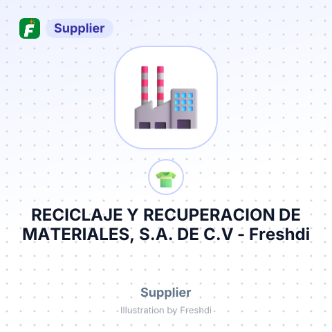 RECICLAJE Y RECUPERACION DE MATERIALES, S.A. DE C.V – summary card, no photo uploaded yet