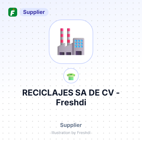 RECICLAJES SA DE CV – summary card, no photo uploaded yet