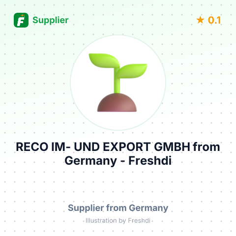 RECO IM- UND EXPORT GMBH – summary card, no photo uploaded yet