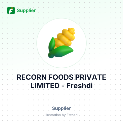 RECORN FOODS PRIVATE LIMITED – summary card, no photo uploaded yet