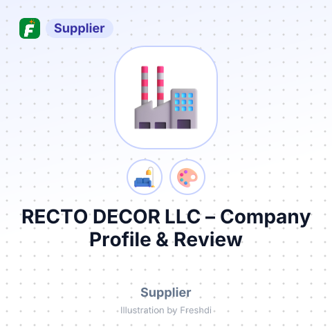 RECTO DECOR LLC – summary card, no photo uploaded yet
