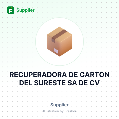 RECUPERADORA DE CARTON DEL SURESTE SA DE CV – summary card, no photo uploaded yet