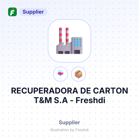 RECUPERADORA DE CARTON T&M S.A – summary card, no photo uploaded yet
