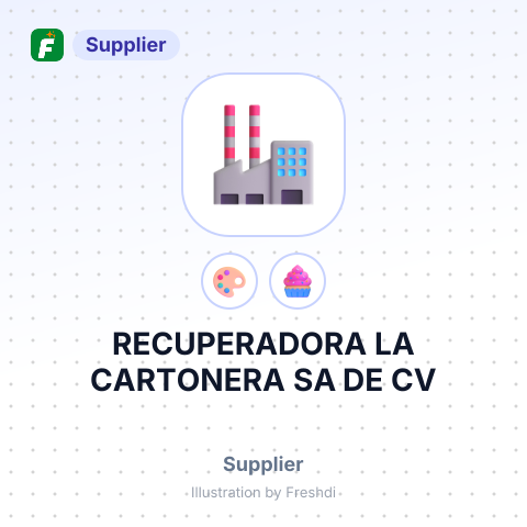 RECUPERADORA LA CARTONERA SA DE CV – summary card, no photo uploaded yet
