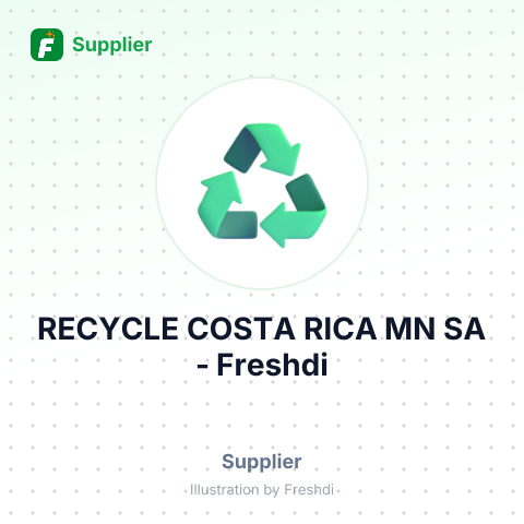 RECYCLE COSTA RICA MN SA – summary card, no photo uploaded yet