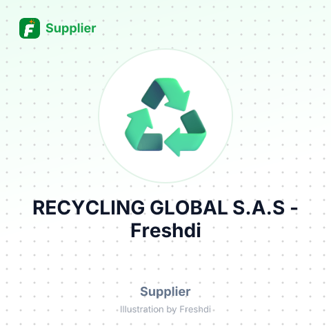RECYCLING GLOBAL S.A.S – summary card, no photo uploaded yet