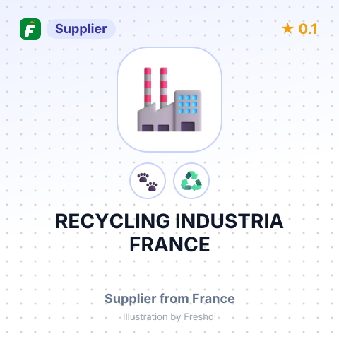 RECYCLING INDUSTRIA FRANCE – summary card, no photo uploaded yet