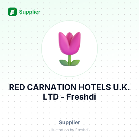RED CARNATION HOTELS U.K. LTD – summary card, no photo uploaded yet