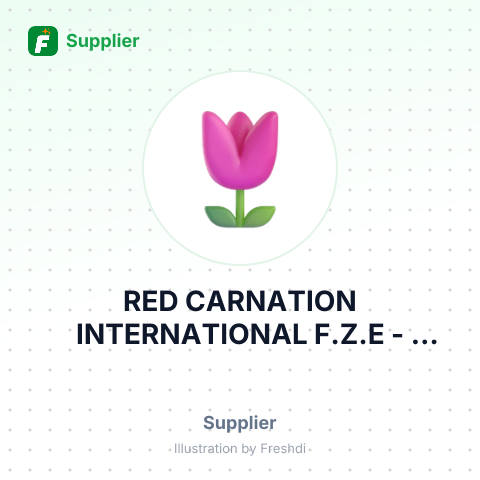 RED CARNATION INTERNATIONAL F.Z.E – summary card, no photo uploaded yet