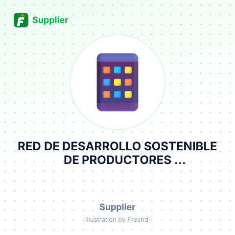 RED DE DESARROLLO SOSTENIBLE DE PRODUCTORES AGROPECUARIOS ORGANERO GERA - RED ORGANERO GERA – summary card, no photo uploaded yet
