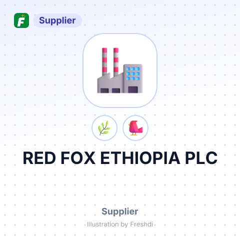 RED FOX ETHIOPIA PLC – summary card, no photo uploaded yet