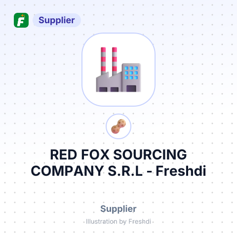 RED FOX SOURCING COMPANY S.R.L – summary card, no photo uploaded yet