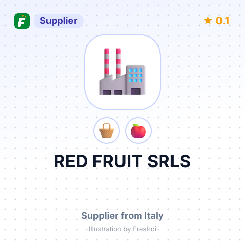 RED FRUIT SRLS – summary card, no photo uploaded yet