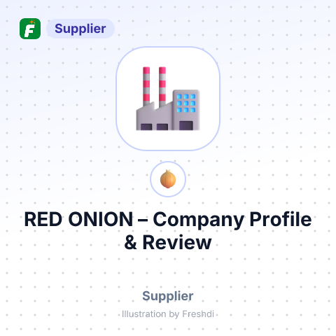 RED ONION – summary card, no photo uploaded yet