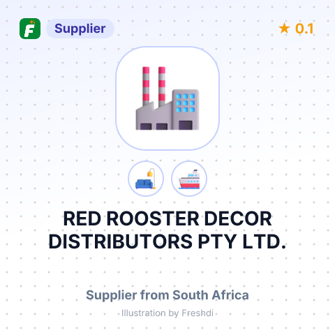RED ROOSTER DECOR DISTRIBUTORS PTY LTD. – summary card, no photo uploaded yet