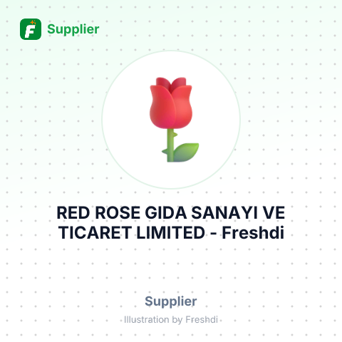 RED ROSE GIDA SANAYI VE TICARET LIMITED – summary card, no photo uploaded yet