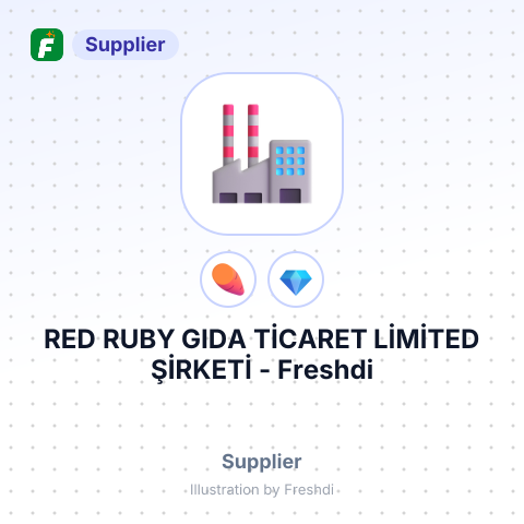 RED RUBY GIDA TİCARET LİMİTED ŞİRKETİ – summary card, no photo uploaded yet