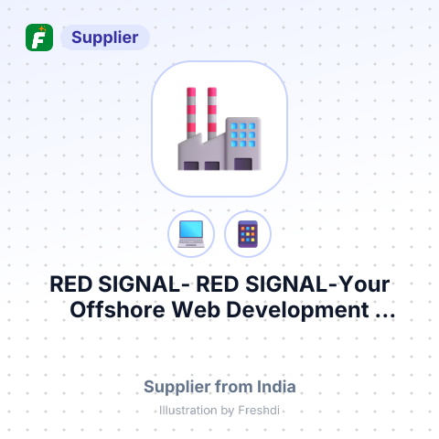 RED SIGNAL- RED SIGNAL-Your Offshore Web Development Partner. – summary card, no photo uploaded yet