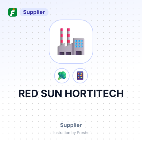 RED SUN HORTITECH – summary card, no photo uploaded yet