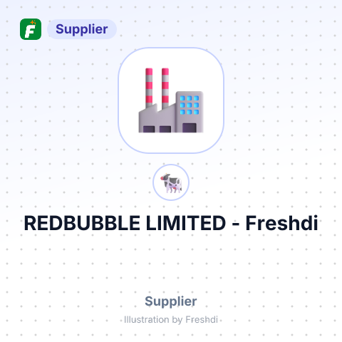 REDBUBBLE LIMITED – summary card, no photo uploaded yet