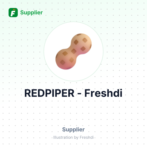 REDPIPER – summary card, no photo uploaded yet