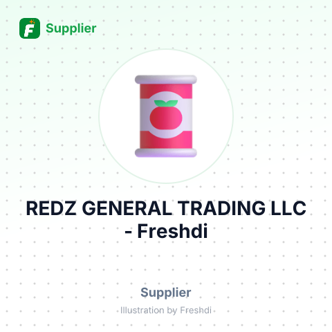 REDZ GENERAL TRADING LLC – summary card, no photo uploaded yet