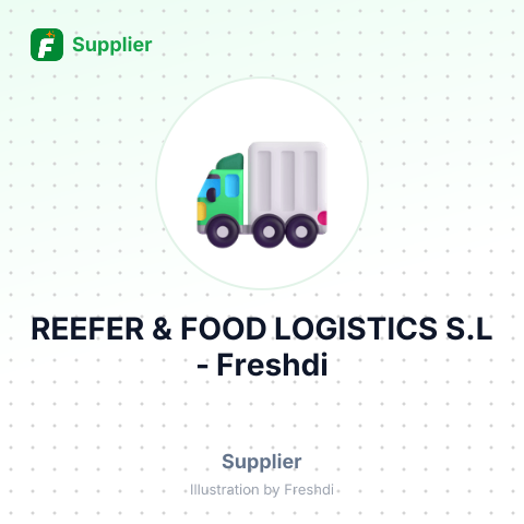 REEFER & FOOD LOGISTICS S.L – summary card, no photo uploaded yet