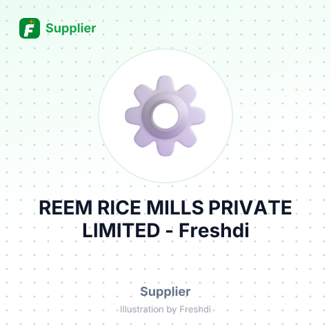 REEM RICE MILLS PRIVATE LIMITED – summary card, no photo uploaded yet