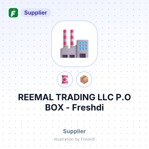 REEMAL TRADING LLC P.O BOX – summary card, no photo uploaded yet