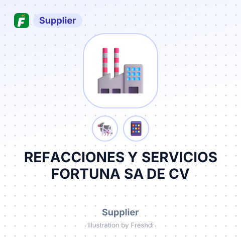 REFACCIONES Y SERVICIOS FORTUNA SA DE CV – summary card, no photo uploaded yet