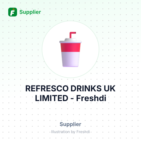 REFRESCO DRINKS UK LIMITED – summary card, no photo uploaded yet