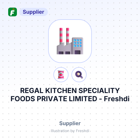 REGAL KITCHEN SPECIALITY FOODS PRIVATE LIMITED – summary card, no photo uploaded yet