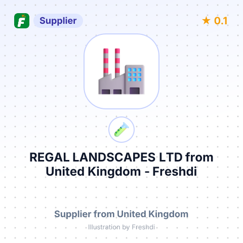 REGAL LANDSCAPES LTD – summary card, no photo uploaded yet