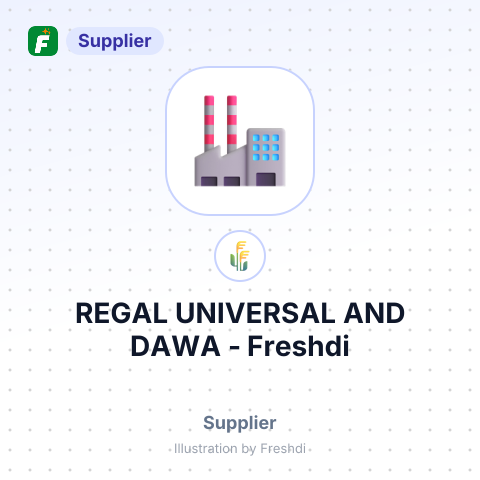 REGAL UNIVERSAL AND DAWA – summary card, no photo uploaded yet
