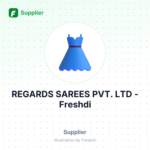 REGARDS SAREES PVT. LTD – summary card, no photo uploaded yet