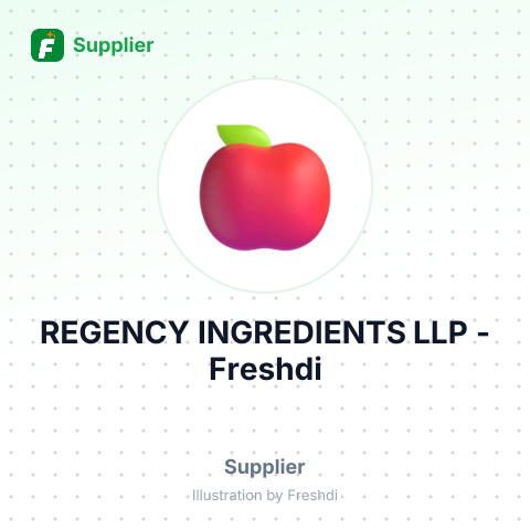 REGENCY INGREDIENTS LLP – summary card, no photo uploaded yet